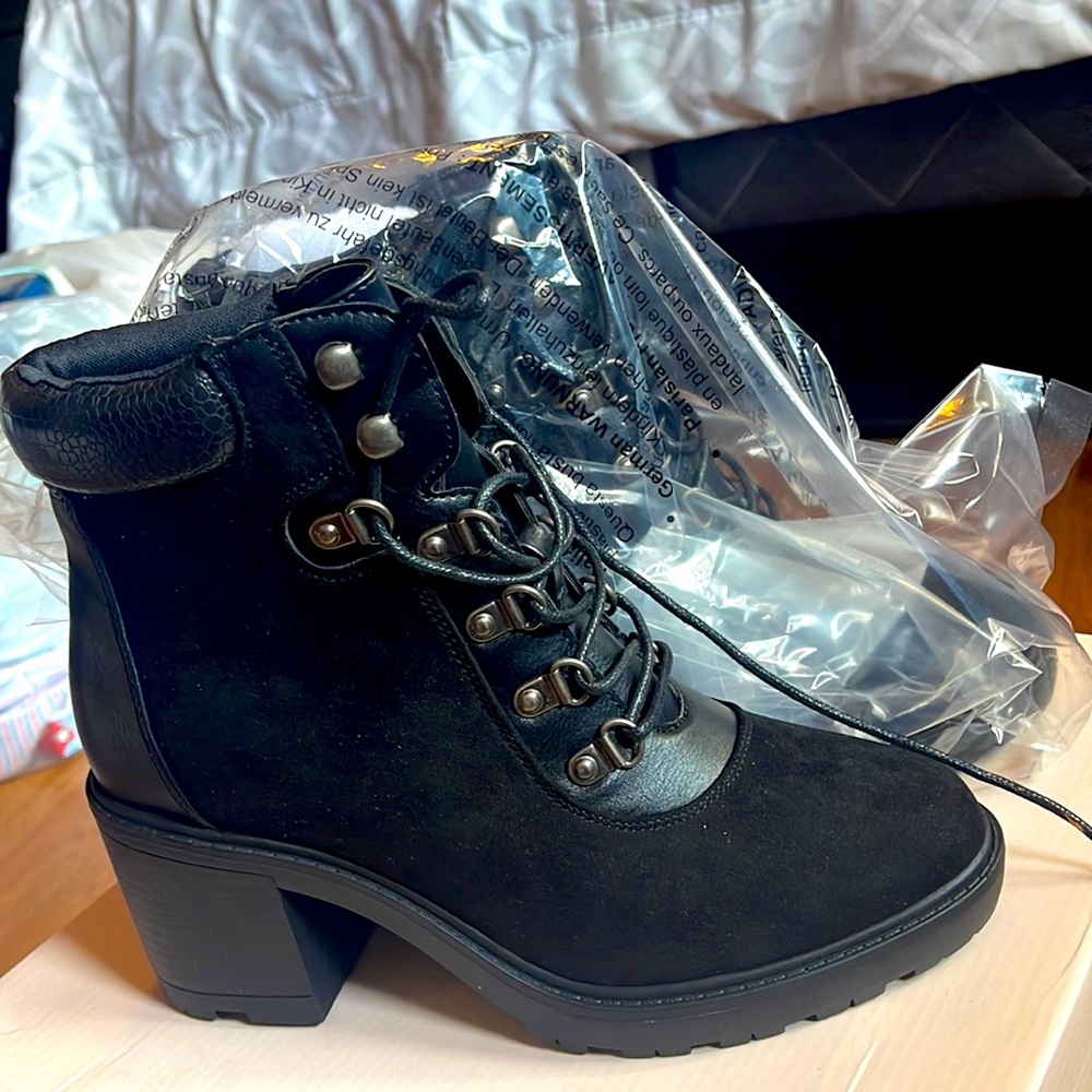 Black Booties bever used